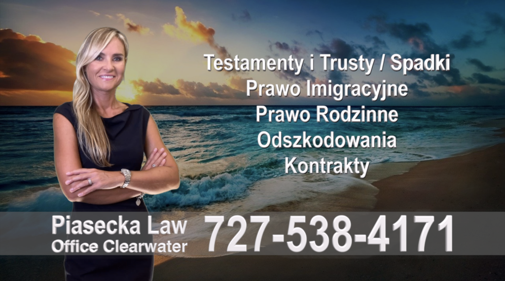 Polski, Adwokat, Prawnik, Clearwater, Florida, Agnieszka, Aga, Piasecka 1