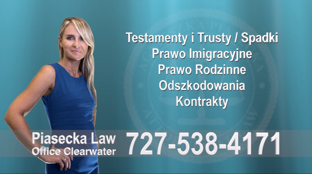 Polski, Adwokat, Prawnik, Clearwater, Florida, Agnieszka, Aga, Piasecka 10