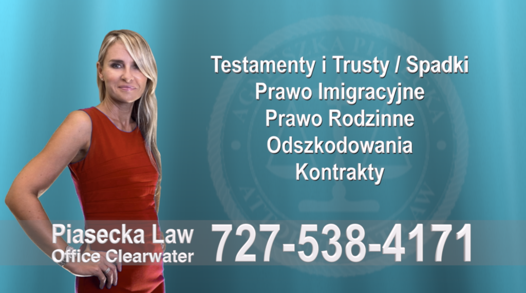 Polski, Adwokat, Prawnik, Clearwater, Florida, Agnieszka, Aga, Piasecka 12