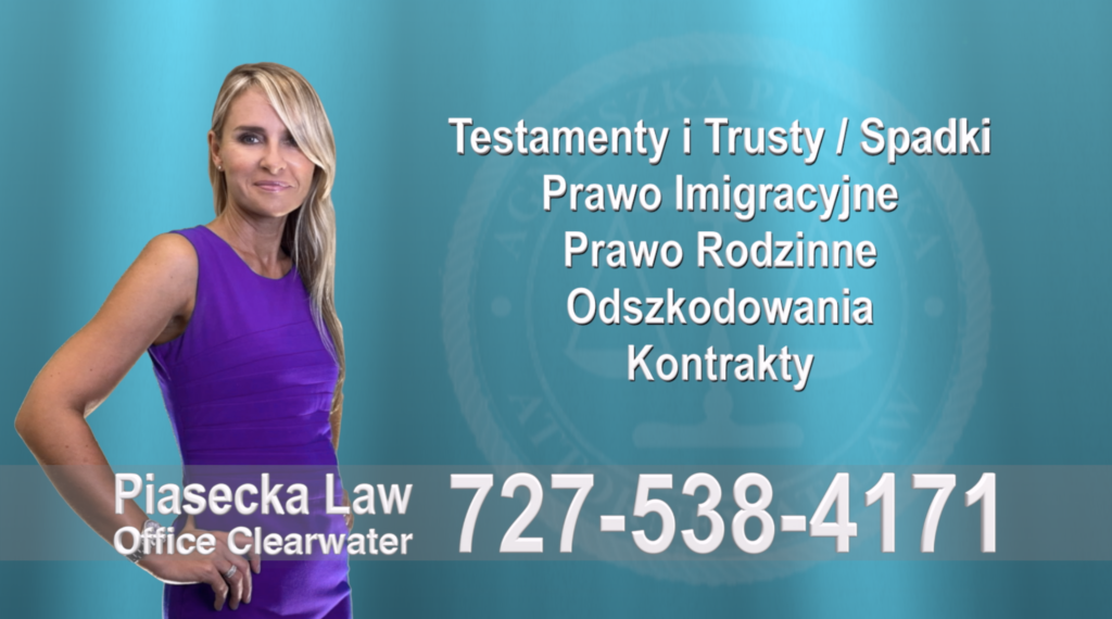 Polski, Adwokat, Prawnik, Clearwater, Florida, Agnieszka, Aga, Piasecka 14