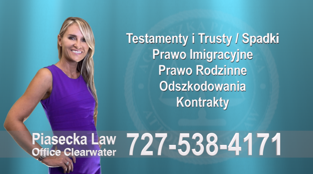 Polski, Adwokat, Prawnik, Clearwater, Florida, Agnieszka, Aga, Piasecka 15