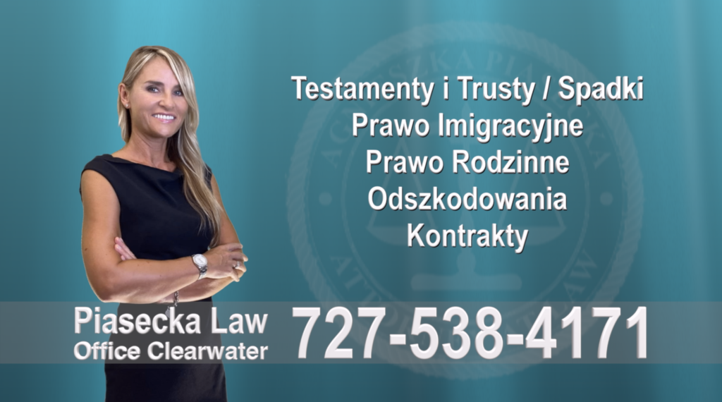 Polski, Adwokat, Prawnik, Clearwater, Florida, Agnieszka, Aga, Piasecka 18