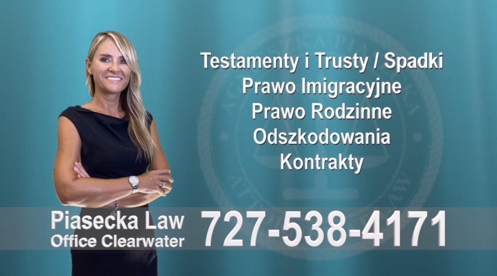 Polski, Adwokat, Prawnik, Clearwater, Florida, Agnieszka, Aga, Piasecka 19