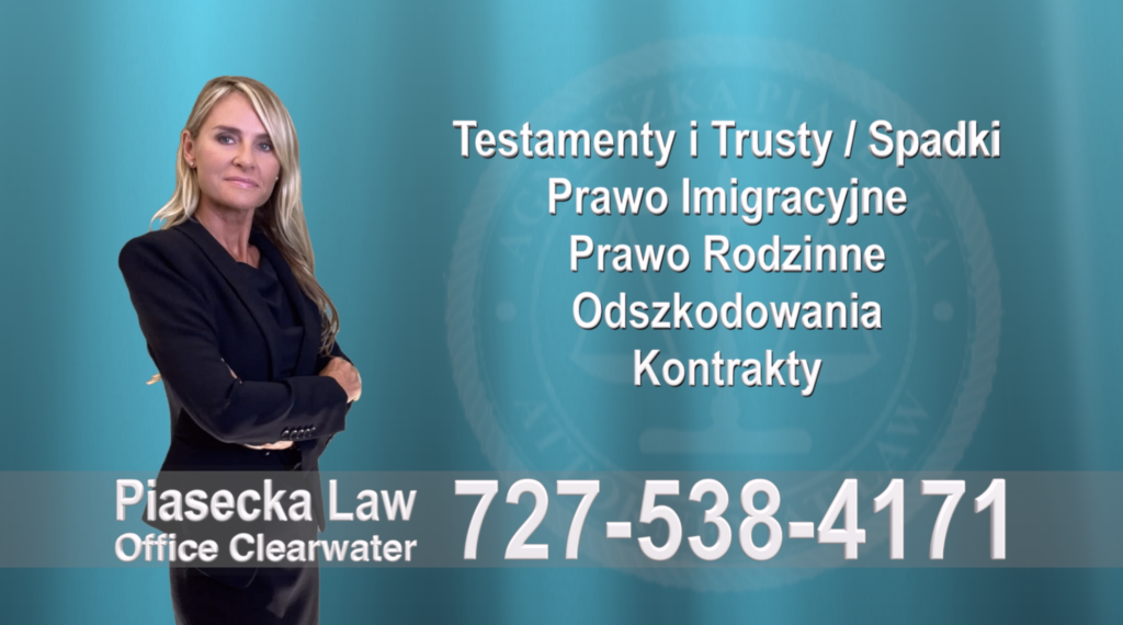 Clearwater, Polski, Adwokat, Prawnik, Clearwater, Florida, Agnieszka, Aga, Piasecka 21