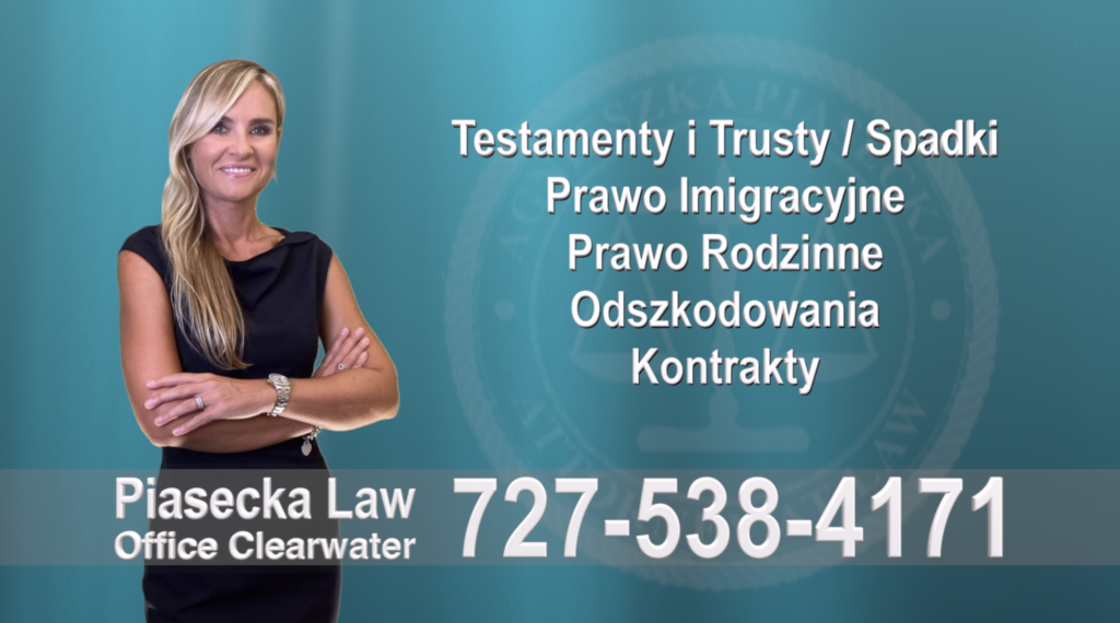 Clearwater, Polski, Adwokat, Prawnik, Clearwater, Florida, Agnieszka, Aga, Piasecka 22
