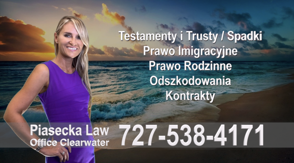 Polski, Adwokat, Prawnik, Clearwater, Florida, Agnieszka, Aga, Piasecka 25