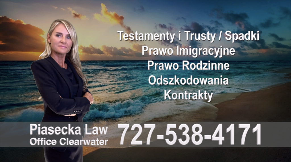 Polski, Adwokat, Prawnik, Clearwater, Florida, Agnieszka, Aga, Piasecka 3