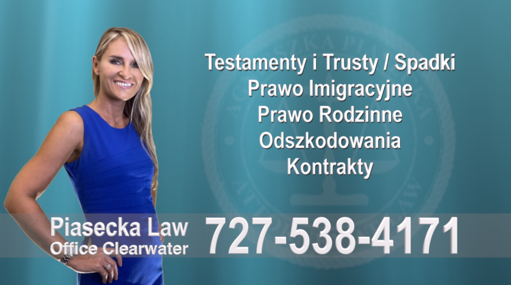 Polski, Adwokat, Prawnik, Clearwater, Florida, Agnieszka, Aga, Piasecka 7